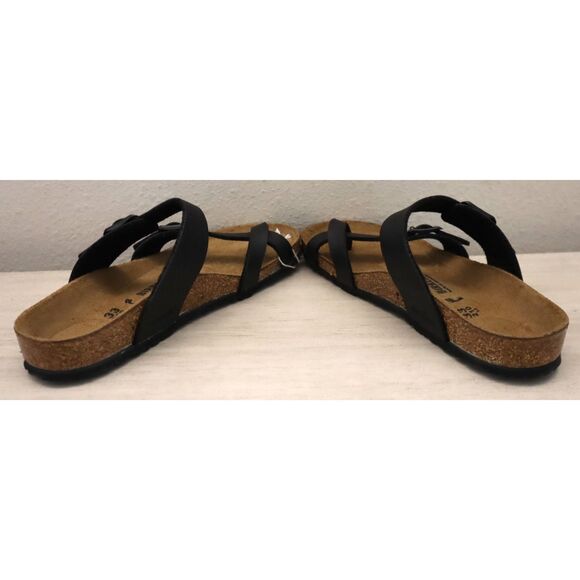 Birkenstock 1015555 Kids Sz EUR 33 US Ladies 2N Black Mayari Birko-Flor Sandals - Picture 13 of 16